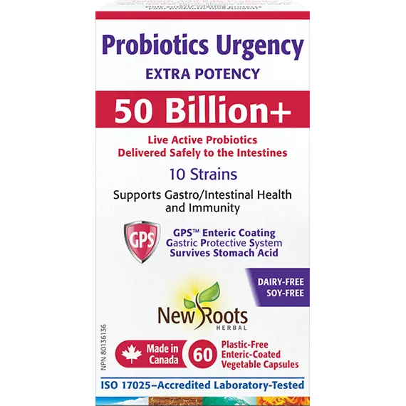 Probiotics Urgency 50 Billion+
